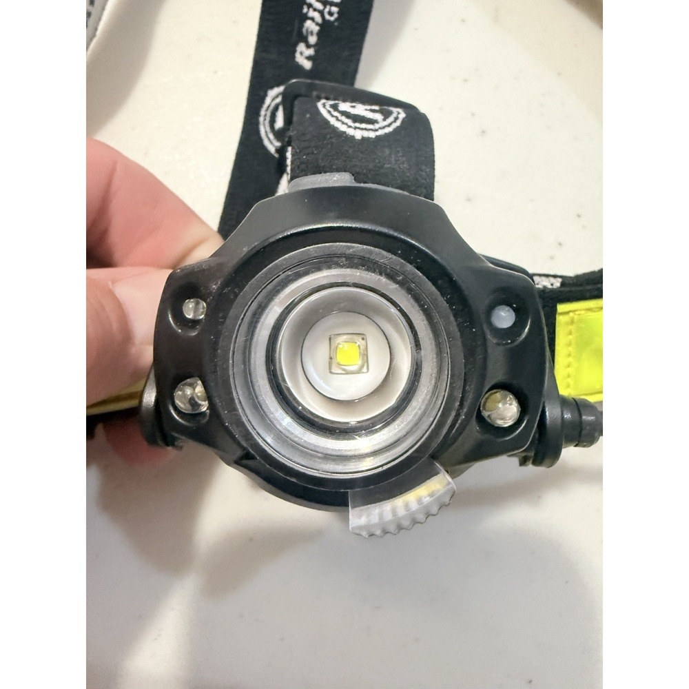 RAILHEAD‎ GEAR KE-HLFC185 Headlamp,ABS Plastic,Black,450lm 39F123 - Picture 8 of 8